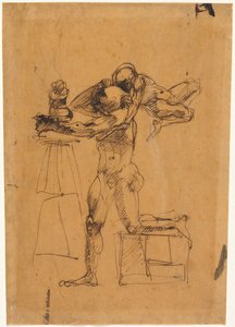 Das Genie des Bildhauers, um 1880-1883 von Auguste Rodin