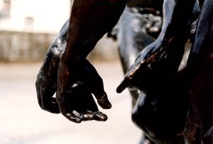 Die drei Schatten (Detail)