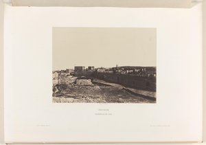 Ansicht von Jerusalem vom Zion aus