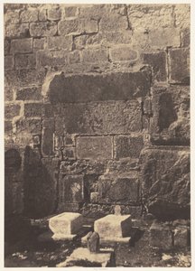 Jerusalem. Tempelbezirk. Josaphat-Poterne