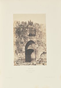 Jerusalem. Stephanstor. Außenansicht