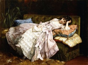 Eine liegende Schönheit, 1877
