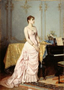 Porträt der Opernsängerin Rose Caron