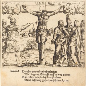 Christus wird mit der Lanze durchbohrt