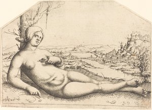 Tod der Kleopatra, 1547 von Augustin Hirschvogel