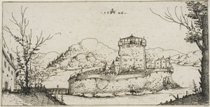 Festung in einem See