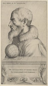 Selbstporträt von Augustin Hirschvogel