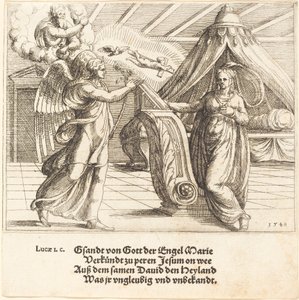 Die Verkündigung von Augustin Hirschvogel