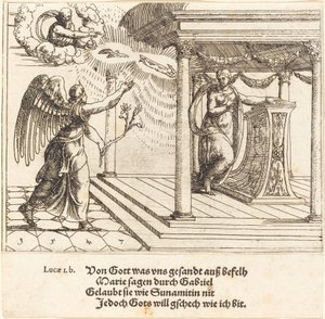 Die Verkündigung von Augustin Hirschvogel
