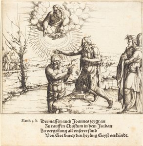 Die Taufe Christi von Augustin Hirschvogel