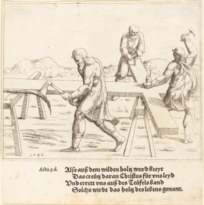 Die Vorbereitung des Kreuzes