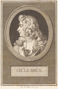 Charles Le Brun von Augustin de Saint-Aubin