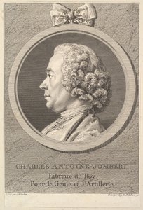 Porträt von Charles-Antoine Jombert, 1770