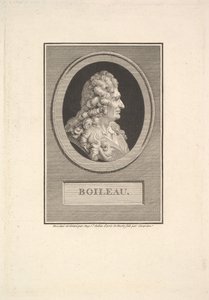 Porträt von Despréaux Nicolas Boileau, 1800 von Augustin de Saint Aubin