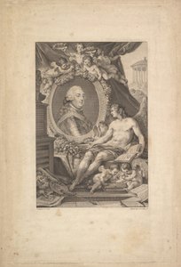 Porträt von Louis-Philippe, Herzog von Orléans, 1778 von Augustin de Saint Aubin
