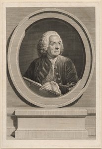 Porträt von Louis de Silvestre von Augustin de Saint Aubin