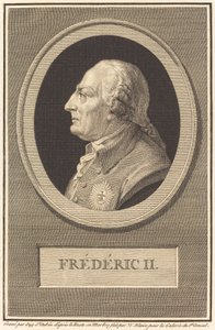 Friedrich II. von Augustin de Saint Aubin after Barthelemy Blaise