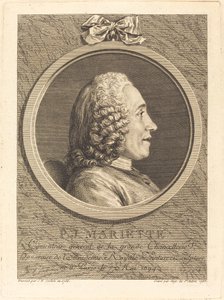 Pierre-Jean Mariette von Augustin de Saint Aubin after Charles Nicolas Cochin II