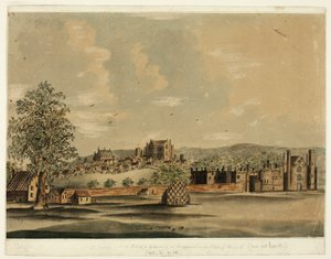 St. James mit dem Dorf Charing, wie es in der Herrschaft von Heinrich VIII erschien von Augustus Charles Pugin