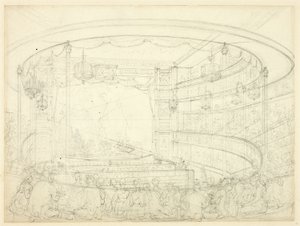 Studie für das Sadlers Wells Theater