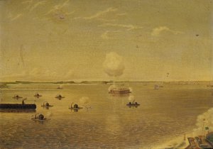 Angriff auf Fort Sumter, 7. April 1863, ca. 1863