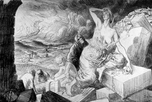 Die Morgendämmerung, 1917