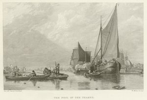 Das Becken der Themse von Augustus Wall Callcott