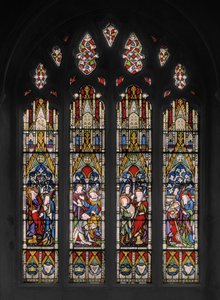 Biblische Szenen von David und Saul von Augustus Welby Northmore Pugin