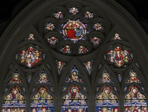Himmlisches Jerusalem (Detail) von Augustus Welby Northmore Pugin