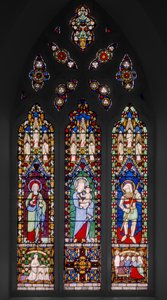 St. Johannes der Evangelist, Jungfrau und Kind und St. Georg von Augustus Welby Northmore Pugin