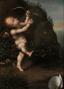 Amor mit einem Bogen