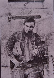 Mitglied der Kelly-Bande Joe Byrne nach dem Tod aufgehängt, 29. Juni 1880