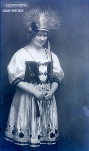 Louise Kartousch, österreichische Opernsängerin von Austrian Photographer