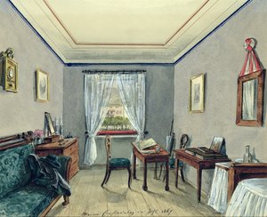 Atelier des Künstlers in Bad Ischl, 1867 von Austrian School