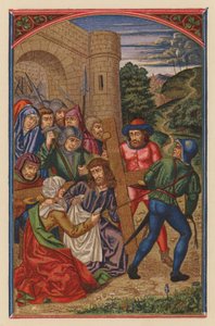 Jesus trägt das Kreuz von Austrian School