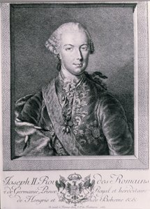 Porträt von Joseph II. (1741-90) König von Deutschland und Heiliger Römischer Kaiser, 1763 von Austrian School
