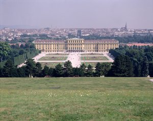 Schloss Schönbrunn, fertiggestellt 1711 von Austrian School