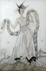 Frühling von Averil Mary Burleigh