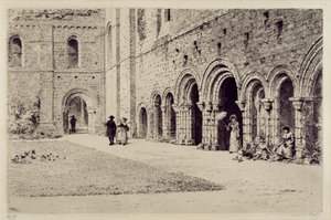 Der Kreuzgang, Kirkstall Abbey von Axel Haig