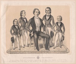 Gruppe Die Künstlerfamilie Cottrely von Axel Jakob Salmson