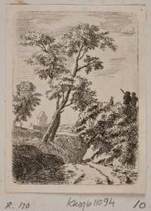 Eine Landschaft von B. Flügge