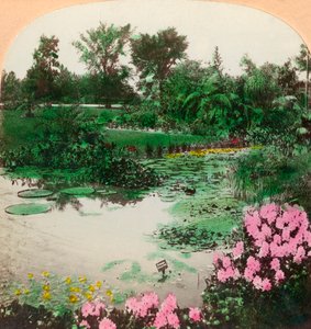 Seerosenteich, Tower Grove Park, St. Louis, Mo., USA, 1897
