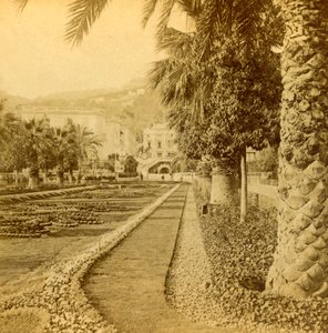 Monte Carlo, Blick vom Casino, 1897