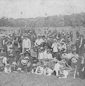 Die rauen und fertigen von New York, USA, 1888 von B. W. Kilburn