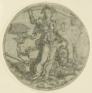 Judith mit dem Kopf des Holofernes von Baccio Baldini