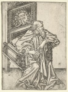 Die Propheten: Amos, ca. 1470-1475 von Baccio Baldini