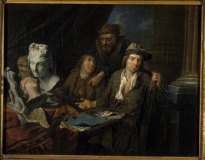 Atelier des Künstlers, 1703