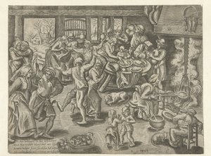 Fastnacht von Balthazar van den Bos