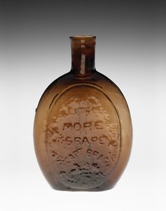 Figurierte Flasche, ca. 1847 von Baltimore Glass Works