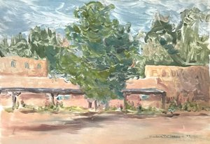 Adobe Gelassenheit 2, ca. 1980-2000 von Barbara Cleary